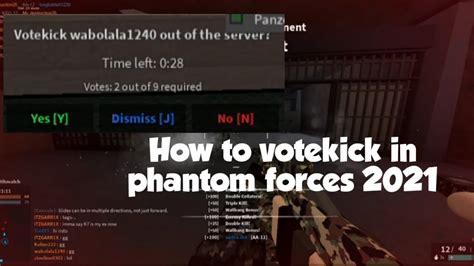 How to Votekick on Phantom Forces. . How to votekick in phantom forces